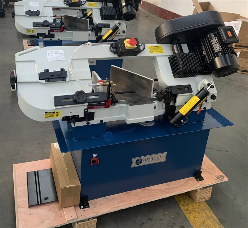BS-712N Metal Cut Saw Machine - Horizontal Metal Band Sawing Equipment