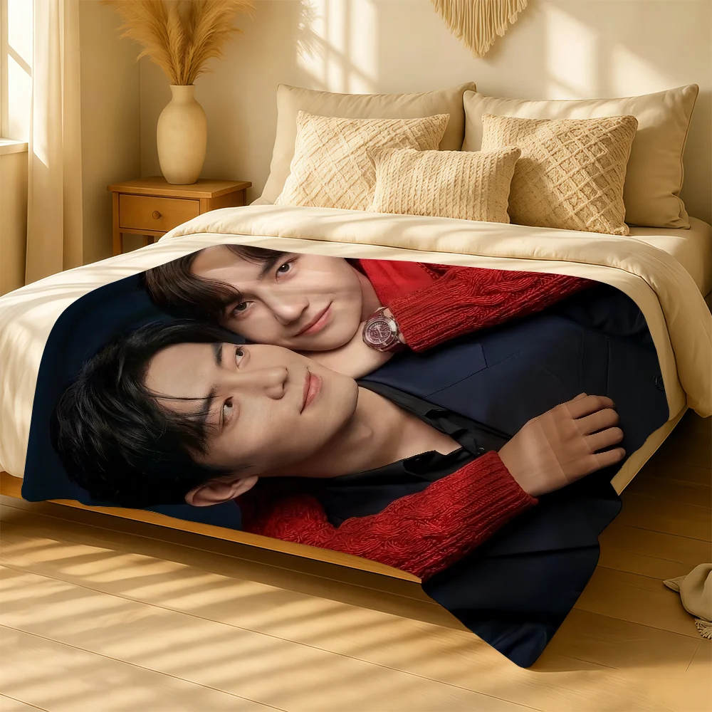 The Untamed Xiao Zhan Wang Yi Bo Blanket For Soft Warm Knee For Bedroom Living Room Bed Sofa Camping Picnic Office Gift Throw