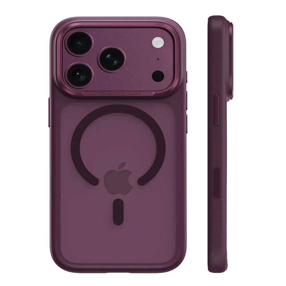 Benks Magnetic Mist For IPhone 18 Pro Max Case Matte Translucent All-Inclusive Anti-drop For iPhone 18 Pro Case