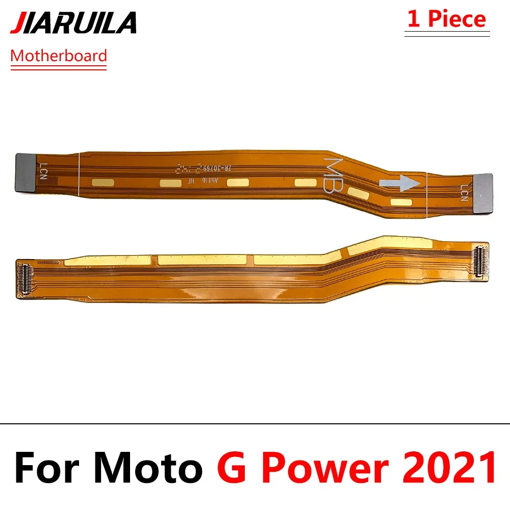 ل Moto Motorola G 5G Plus G Power Play Stylus 5G 2021 2022 2023 اللوحة الرئيسية موصل مجلس اللوحة الرئيسية الكابلات المرنة #3
