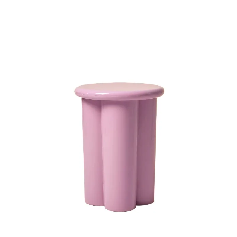 

coffee table side table, pillar shape corner table, living room round sofa small side table