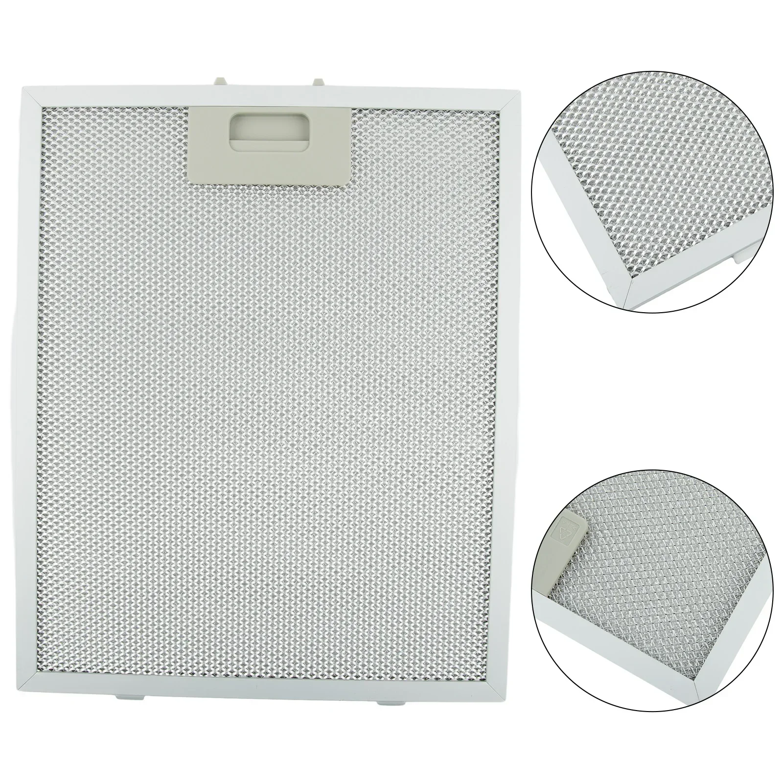 Filtros de campana extractora de malla metálica, filtro de ventilación, Extractor de cocina de 320X260 Mm, ventilación, aspirador de acero inoxidable