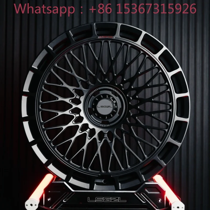 19-26 Inch Gloss Black Monoblock Forged Luxury Wheels 5x114.3 5x112 5x130 for Lamborghini Rolls-Royce
