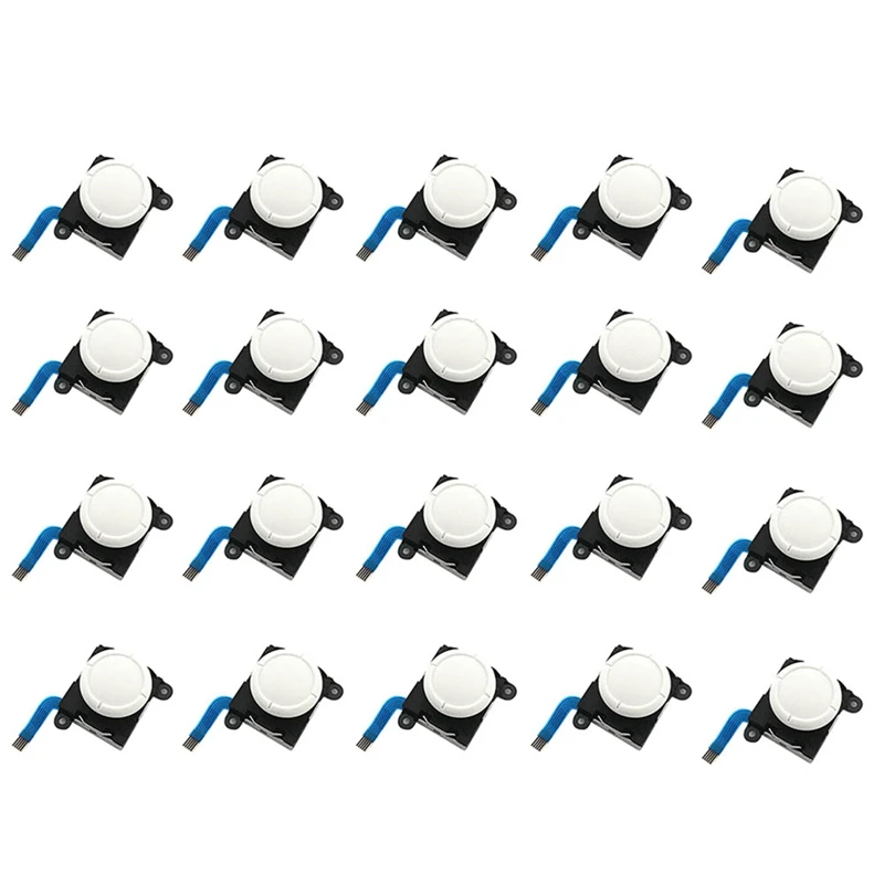 20PCS 3D Replacement Joystick Analog For Nintendo Switch J-CON Controller Joystick Fix Analog Thumb Stick Repair Parts