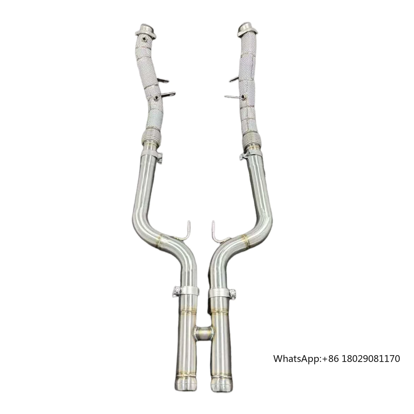 Downpipe AKS para W222 C217 S63 AMG 5.5 Biturbo Downpipe