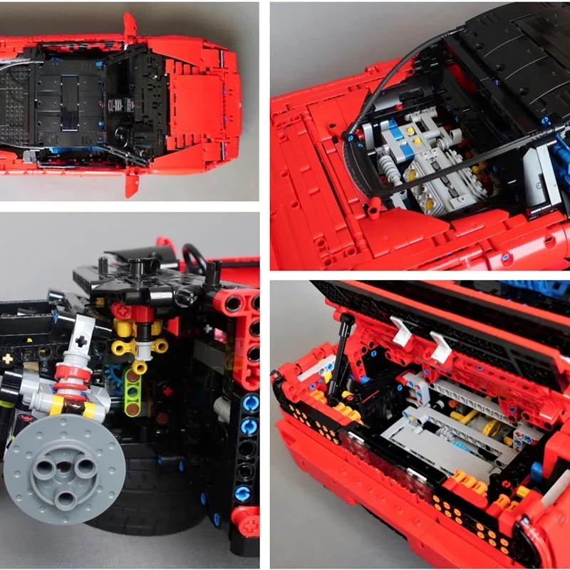 New Technology Model MOC-162884  NSX Supercar Racing Car Building Block Bricks Children\'s Education Kids for Toys Birthday Gifts