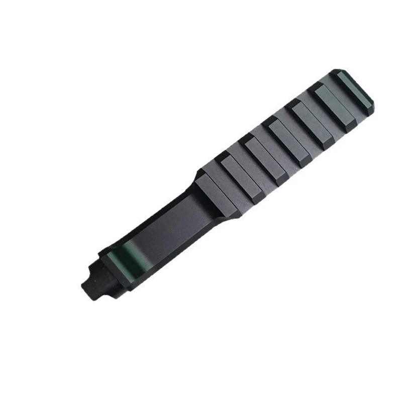 

Stainless Steel Aluminum Brass Copper CNC Parts Turned Cut Wire EDM Aluminum Alloy Precision-milled Black Guide Rail Strip