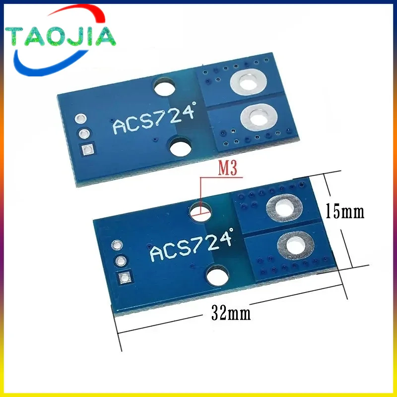 ACS724TLLCR 40A 50A Range Hall Current Sensor Module ACS724 Model For Arduino Detection Board ACS724-LLCTR-40AB 50AB