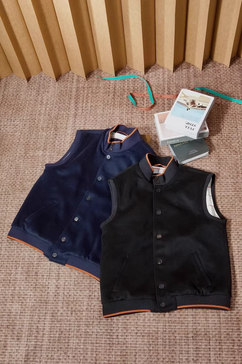 

Italian LP Men's Wool Cashmere Vest Jacket