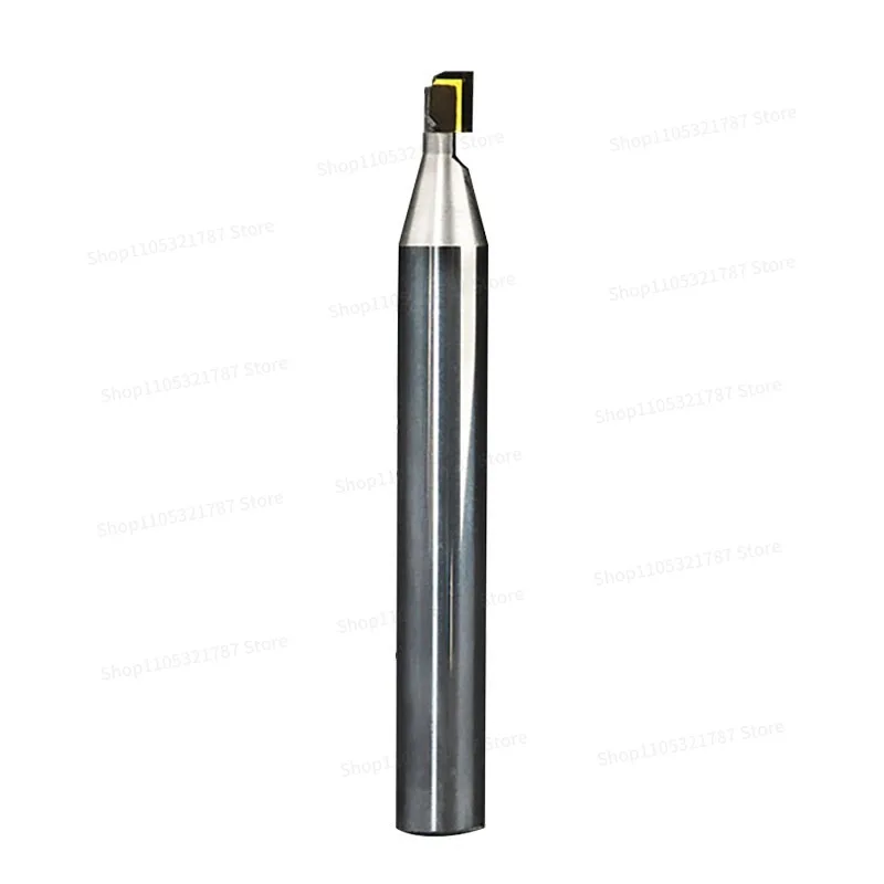 Single crystal diamond, mirror, straight edge light bottom side edge milling cutter single edge acrylic copper aluminum alloy
