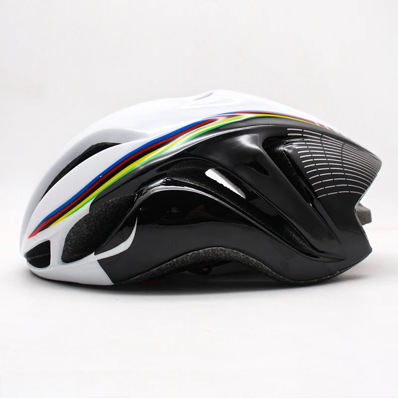 Casco de Ciclismo para triatlón, Protector aerodinámico para carreras de montaña, equipo de Ciclismo