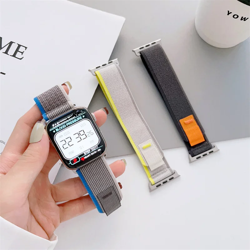 Trail Loop Armband für Apple Watch 12 42/46mm 44mm 40mm 41mm 45mm Sport Nylon Armband iWatch Serie 9 8 7 5 SE 10 Ultra 4 3 – Detail 10