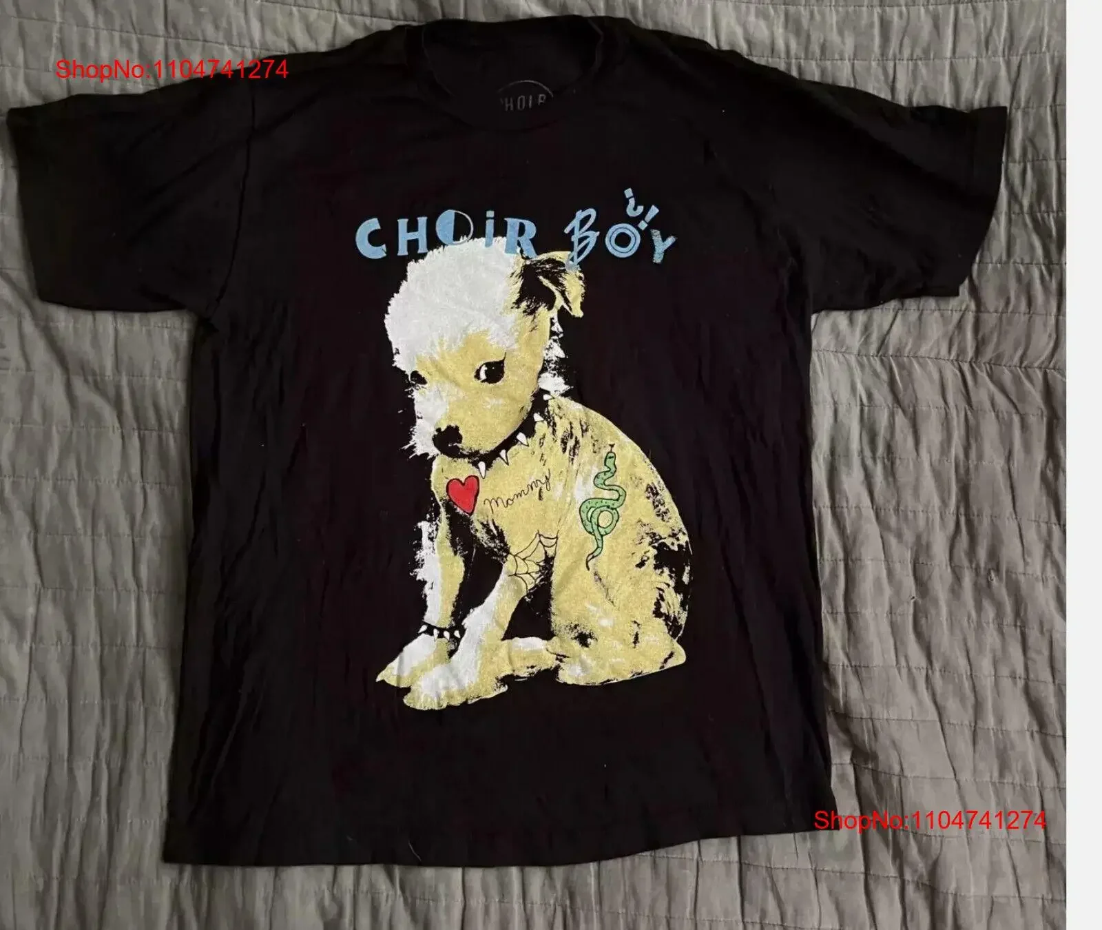 

Choir Boy Winter 2022 Tour Cotton S 5XL T shirt vintage Washed Stretched designer clothes Breathable Soft Unisex Stylish homme