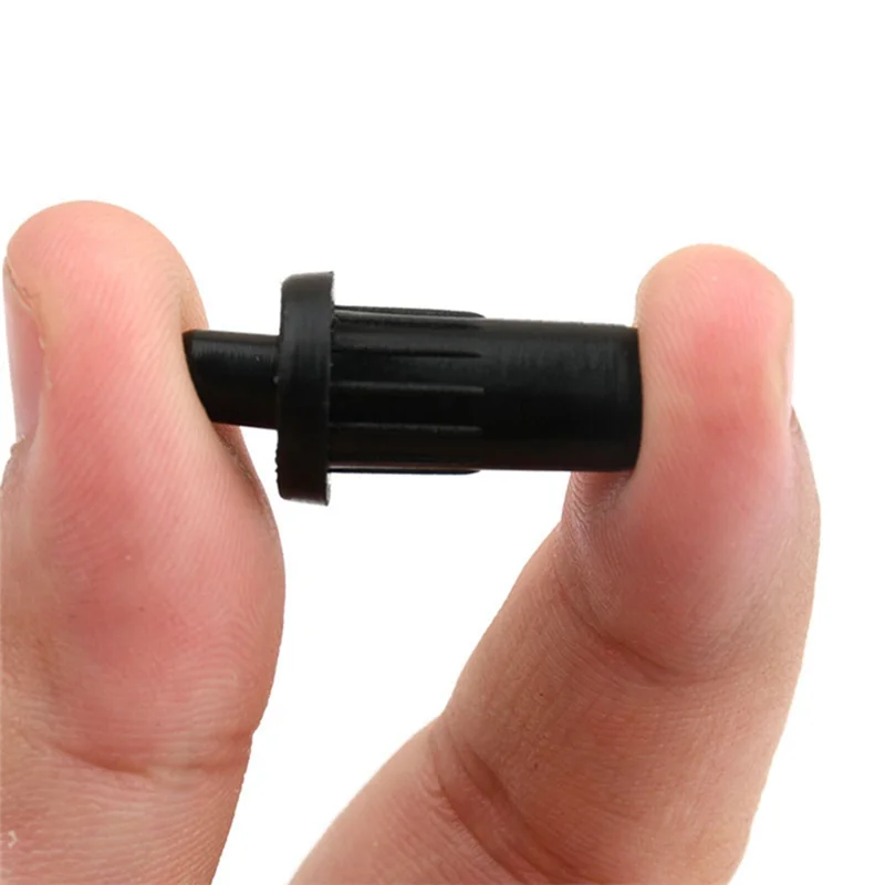 LJL Spring Center Shaft Connector Door Pin Partition Pin Black Plastic Iron Core Telescopic Upper And Lower Door Shafts Easy To