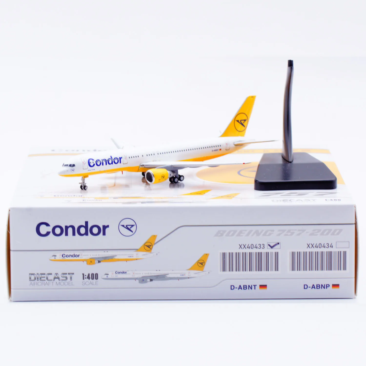xx40433-alloy-collectible-plane-gift-jc-wings-1-400-condor-airlines-boeing-b757-200-diecast-aircraft-jet-model-d-abnt-with-stand
