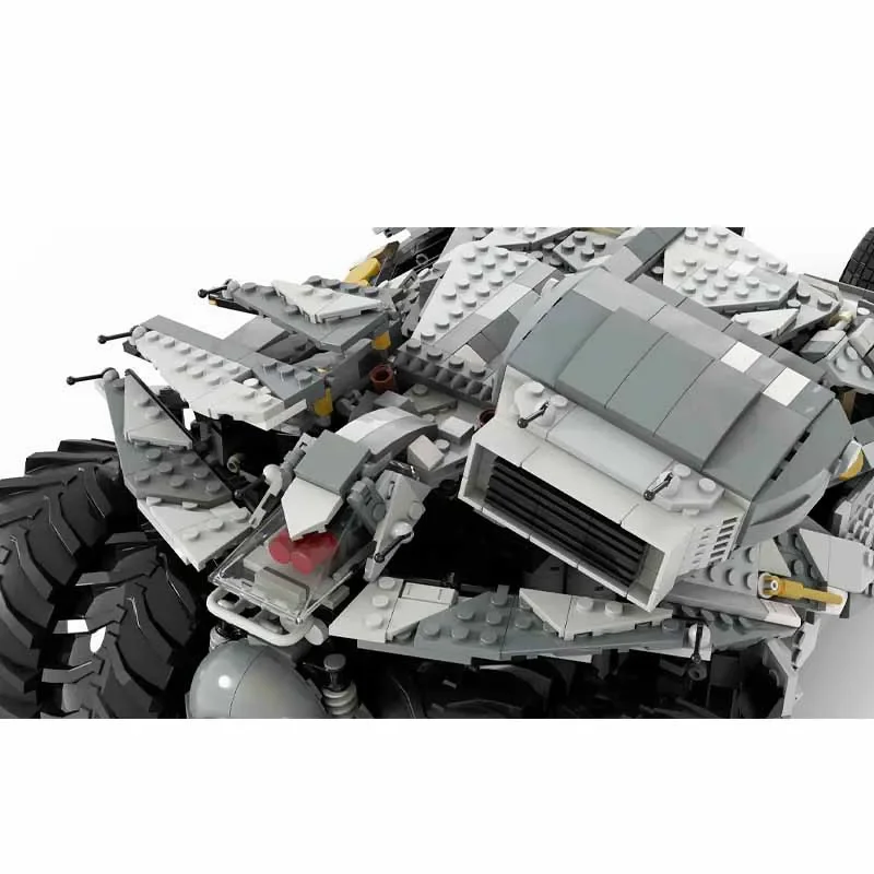 MOC-96588War vehículo de combate móvil miniatura de bloques de construcción 1/123 piezas niños y niños cumpleaños Navidad juguete de bloques de construcción regalo