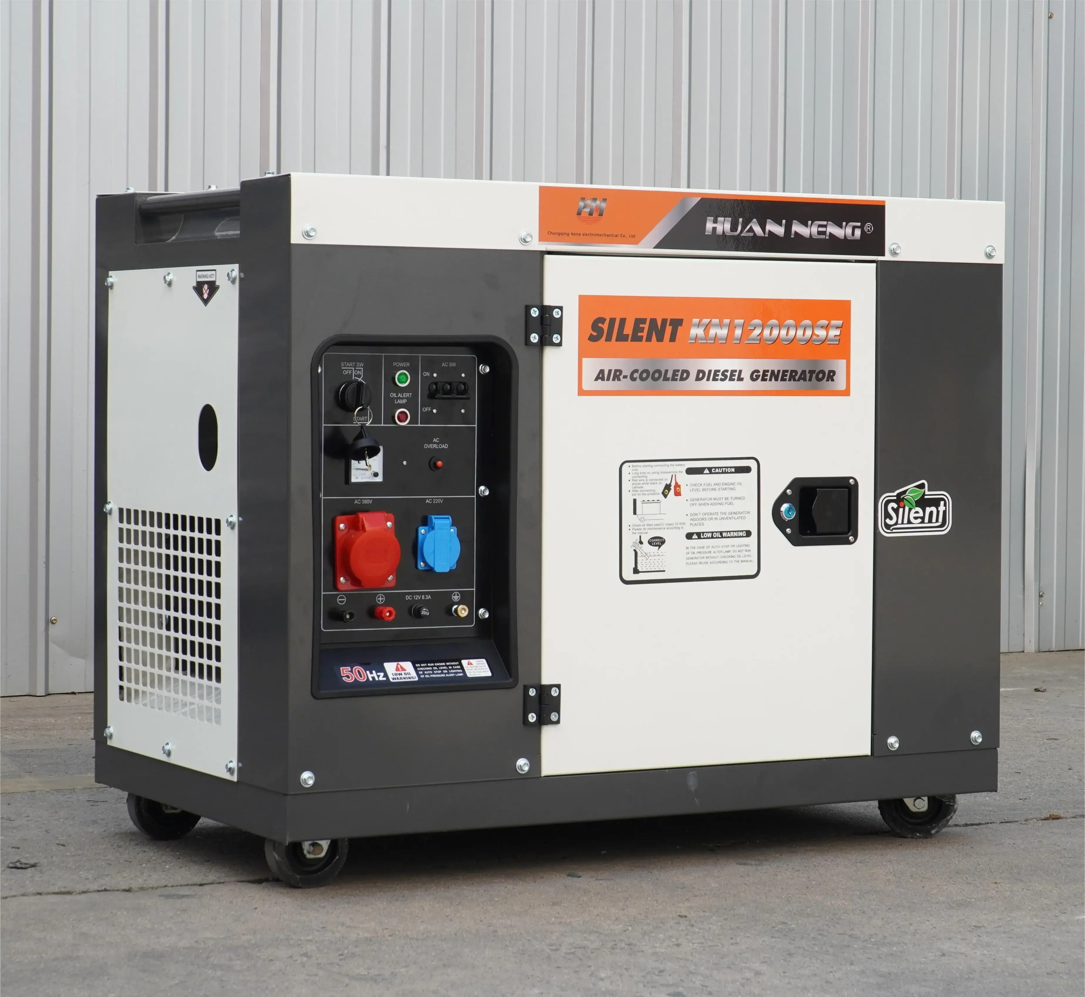 

YYHC-High quality 10kva 10kw silent type generator with ATS 220V/380V fuel generator for Industrial use home use