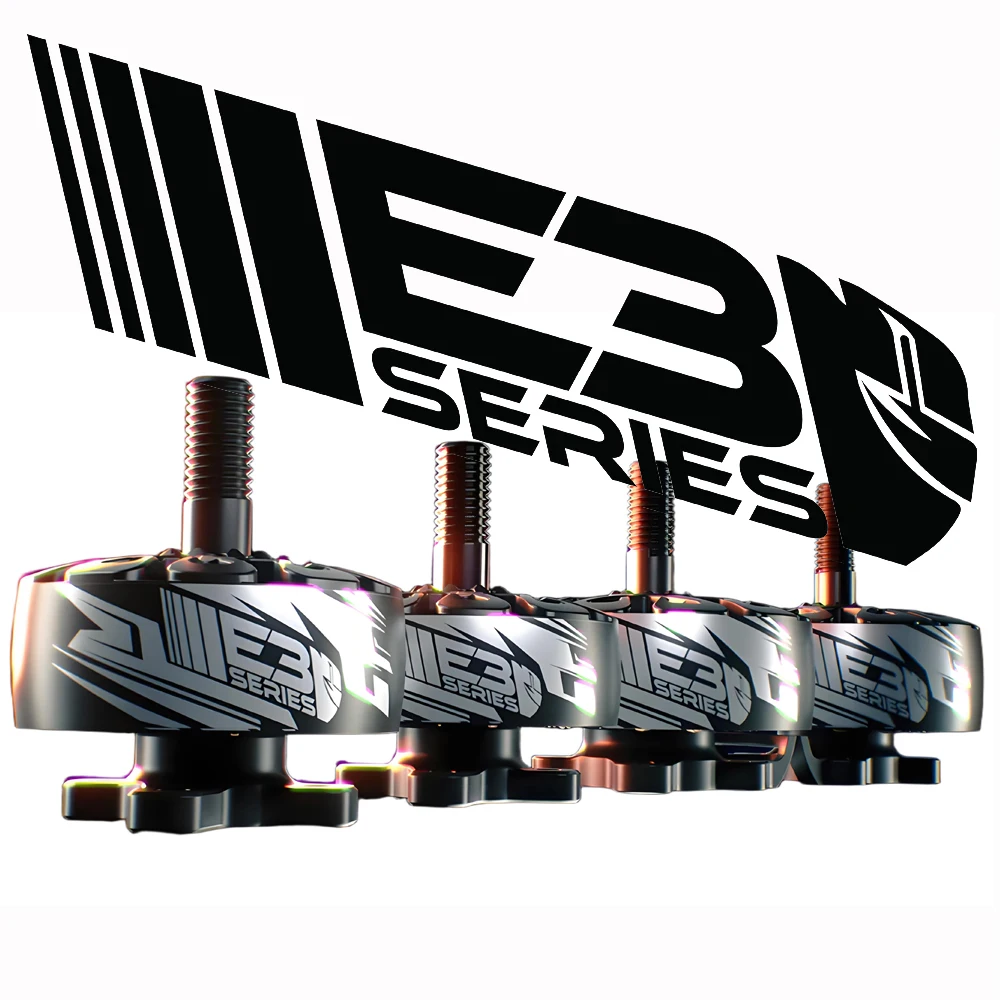 

4 шт./лот Emax ECOIII E3 2207 2306 2807 2808 бесщеточный двигатель, совместимый с 5-дюймовым 7-дюймовым FPV-дроном для фристайла