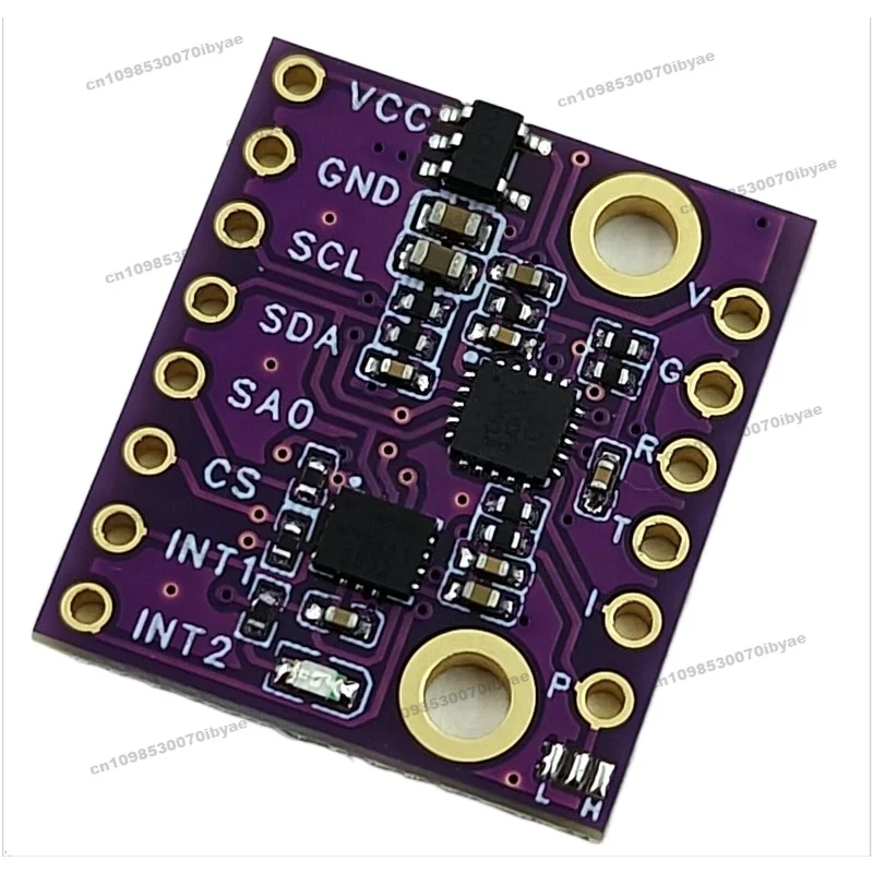 Adecuado para GY-601N1 Módulo de sensor de giroscopio de aceleración ICM-42688 ICM-45686 BMI323 de 6 ejes