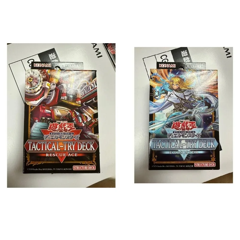 

Yu-Gi-Oh Duel Monsters Tactical-Try Deck Rescue Ace R-ACE / Exorcist Angels Exosister Set Asia English Ver. konami Official Box