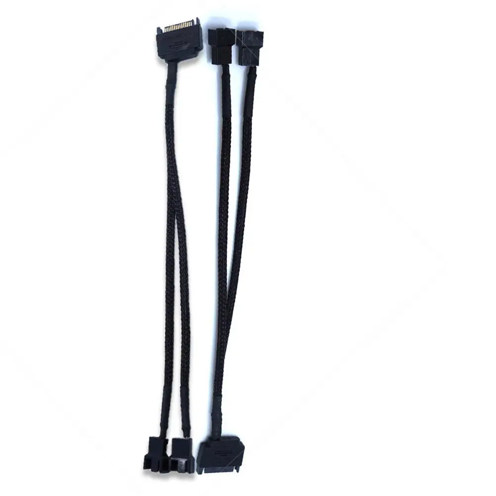 Кабель-переходник ШИМ-вентилятор-разветвитель Автоматическое регулирование Удлинительные кабели Конструкция ПК Совместимость материнской платы