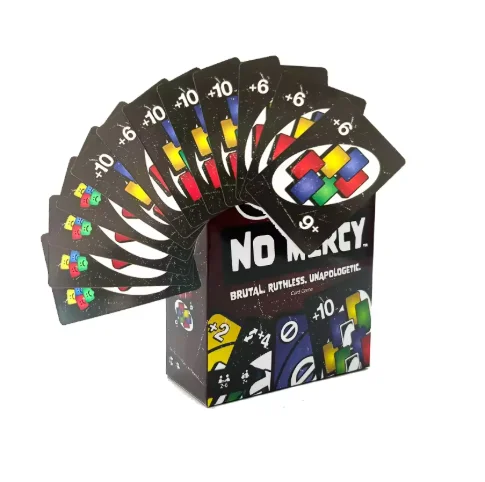 Party Board Card Game No Mercy Version 168pcs Family Gathering Party Playing Cards For Adult Kids Entertainment