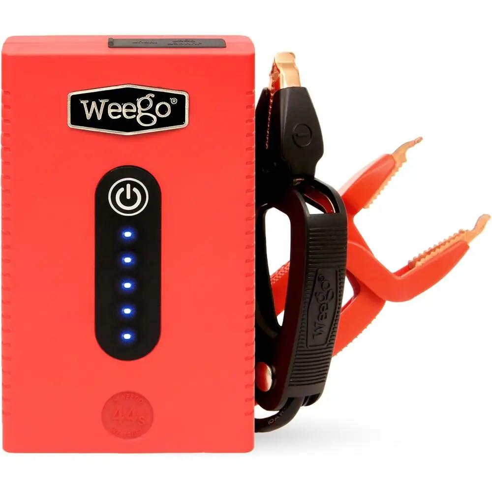

12V Lithium Car Jump Starter - Portable Jumper for 7L Gas & 3.5L Engines, USA-Engineered