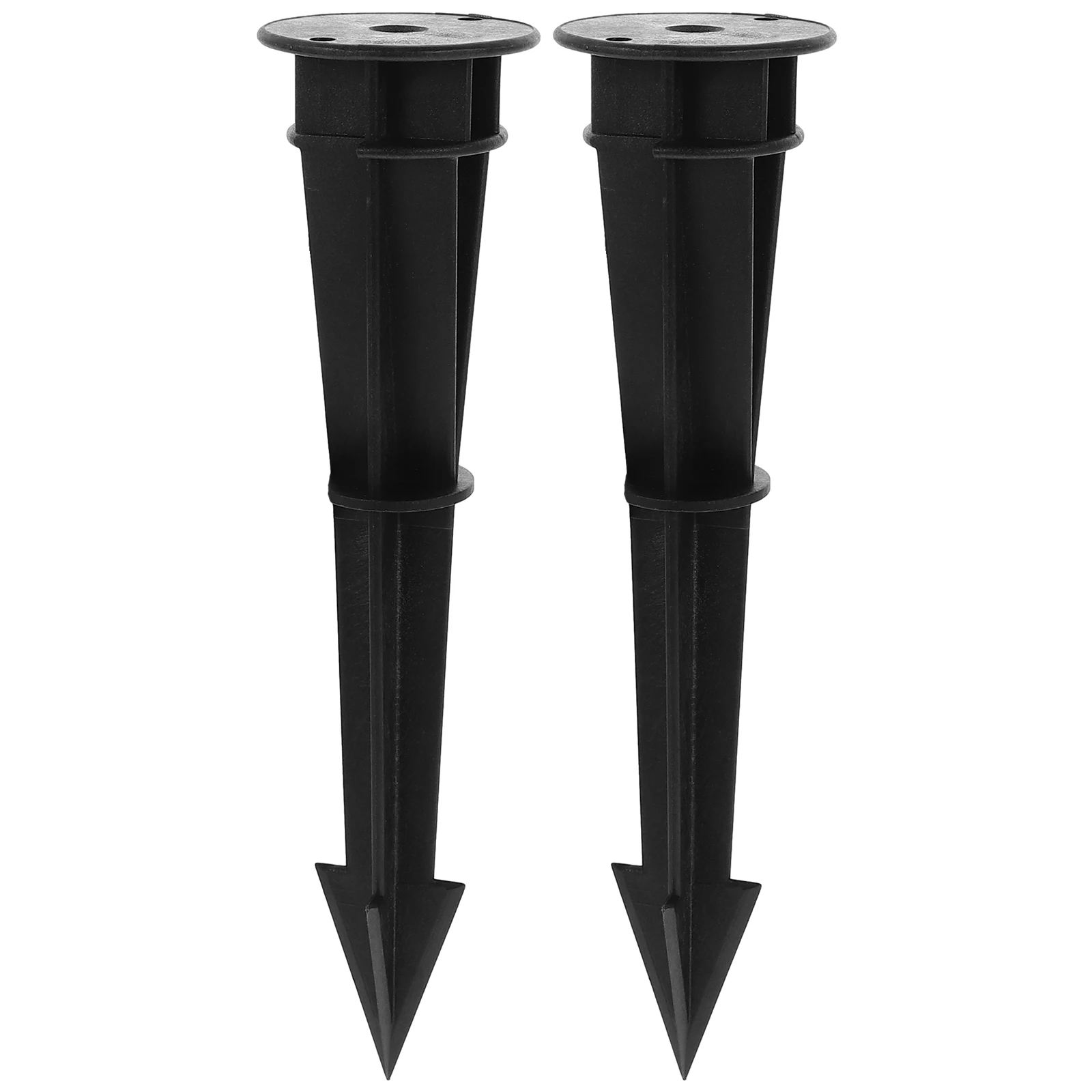 

2pcs 50x210mm Ground Stakes LED Lights Durable Landscape Lighting Plastic Stakes Accessories Garden Path Decor