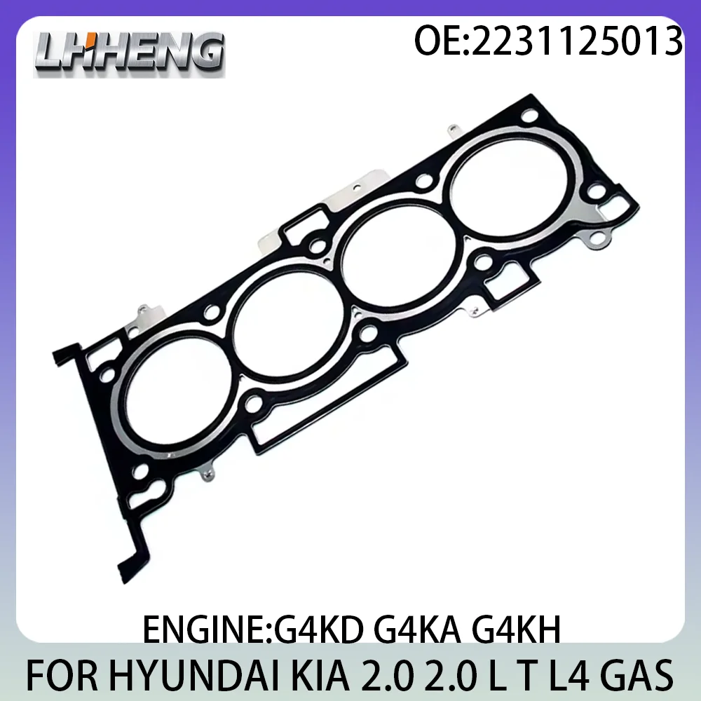 

Engine Cylinder Head Gasket For HYUNDAI ix35 SONATA KIA CARENS CERATO 2.0L 2.0 L T L4 GAS 2005-2018 G4KD G4KA G4KH 2231125013