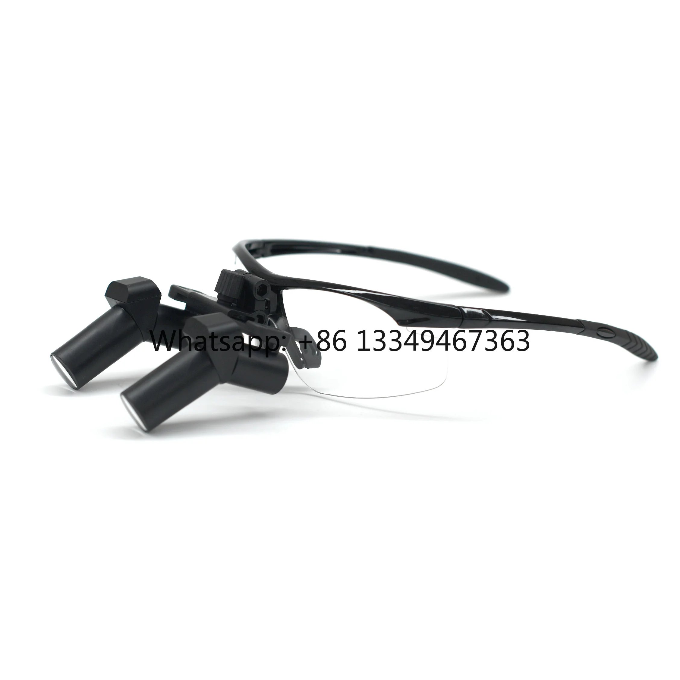 

Manufacturer Flip-up 5.5X Surgical Loupes with LED Headlight Adjustable Ergonomic Design Binocular Magnifier Factory
