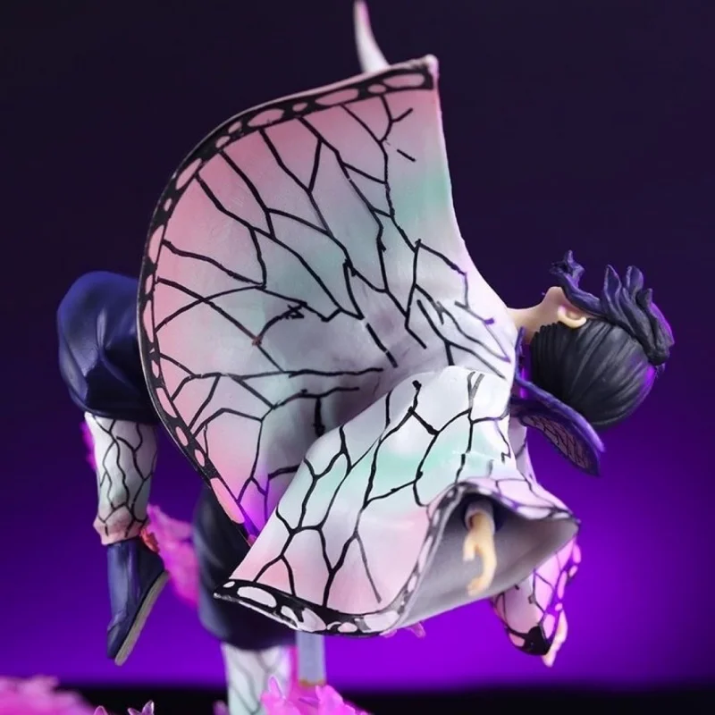 20CM Kochou Shinobu Anime Figure Demon Slayer Figures Animation Collection Ornament Toy Birthday Gift Halloween Present In Stock