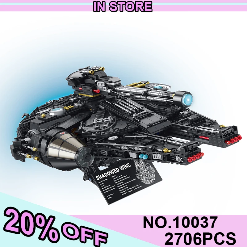 

05132 Famous Movie Series Super Star Fighter Model Building Blocks 7541PCS Brick Toys Kids Birthday Gift Set 75192