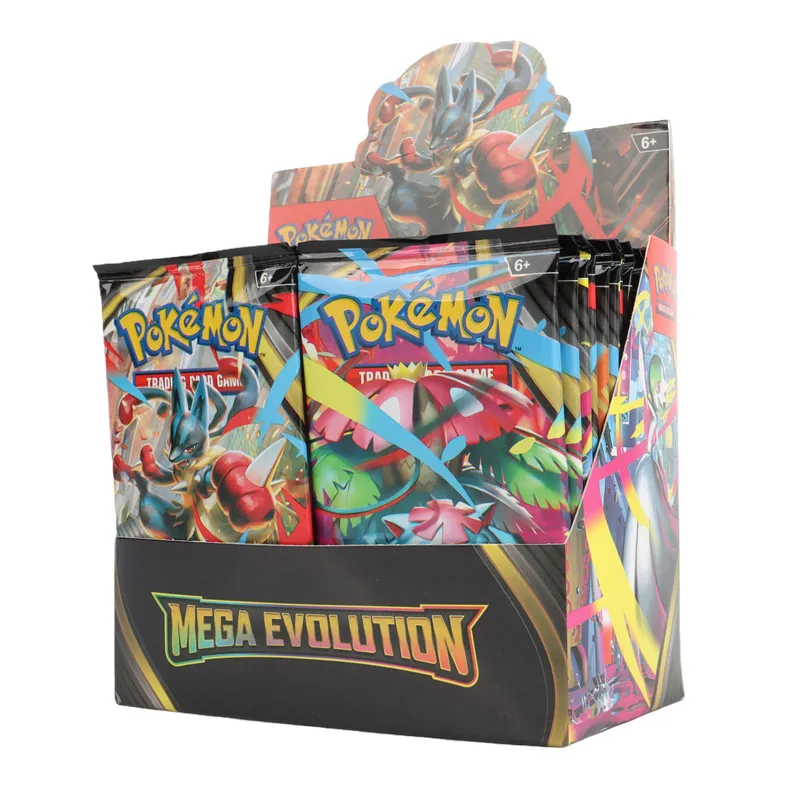 English Pokémon TCG: Mega Evolution Booster Box Pokemon trade card 36 Pack Box