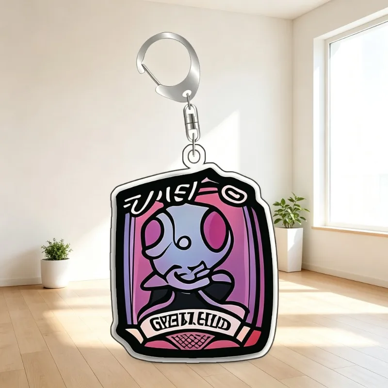 Keychain For Pokemon Staryu Rapidash Vivillon Acrylic Homemade Cartoon Anime Backpack Pendant DecorationCollection Fans Gift 5cm view 4