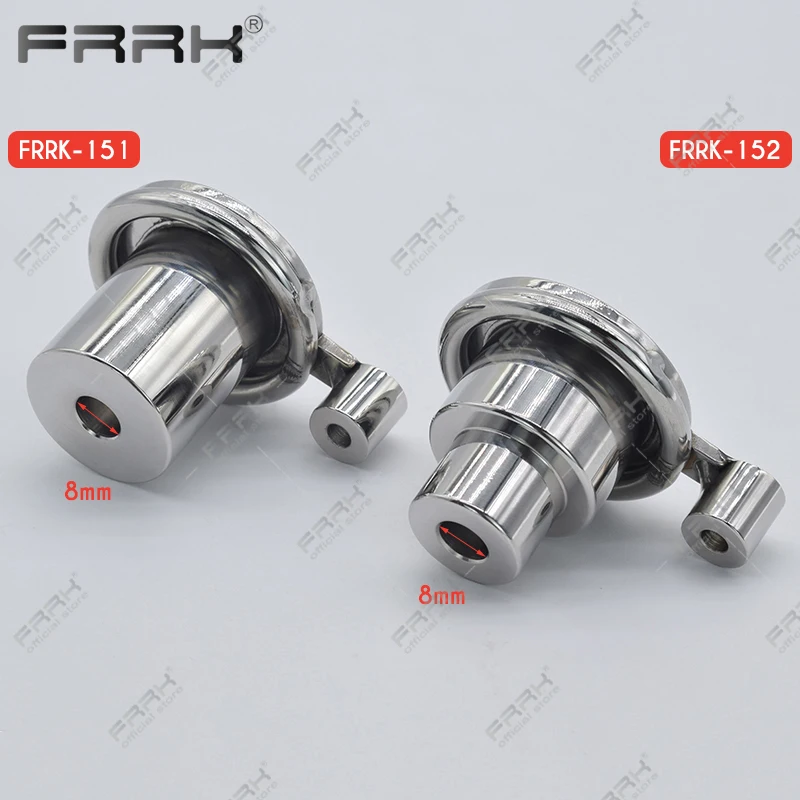 FRRK Hardcore Inverted Male Chastity Cage with Allen Key Cock Lock Stainless Steel Cylinder Penis Rings Negative Adults Sex Toys