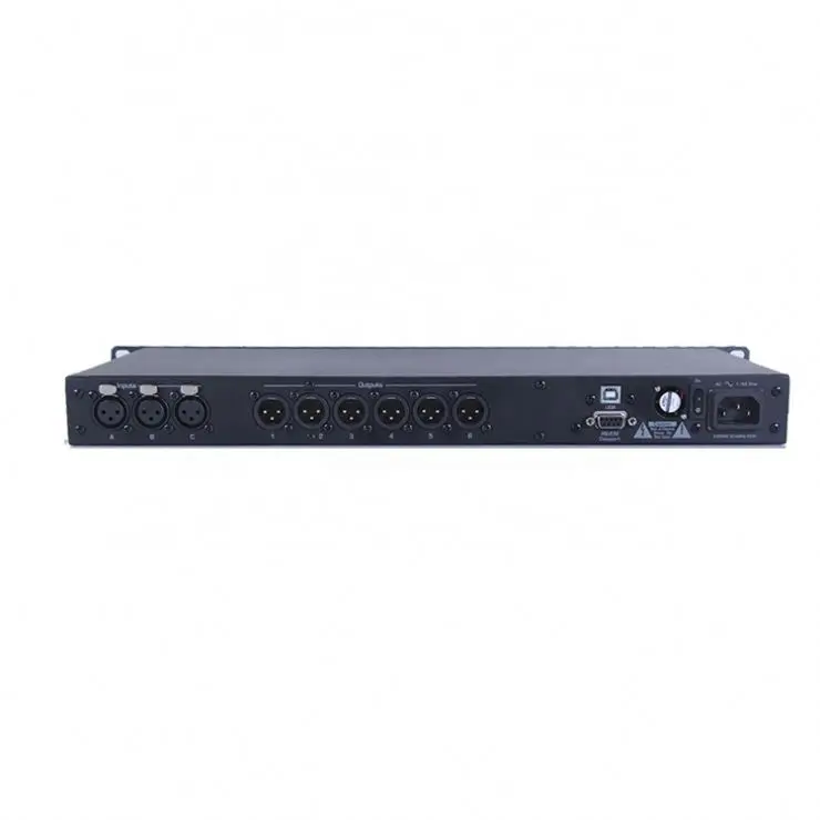2026 DriveRack DSP360 Most Popular 3 Input 6 Output Active Stereo/Surround/MONO Stage Performance Audio Processor in Metal Mater