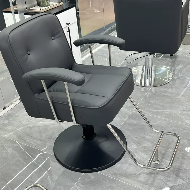 Trendy Luxury Barber Chairs Simple Modern Nordic Beauty Salon Chair Professional Comfortable Sillon Barbero Salon Furniture
