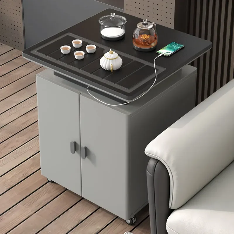 

Чайный столик для маленькой квартиры, дома, чайный шкаф, передвижной балкон, небольшой журнальный столик