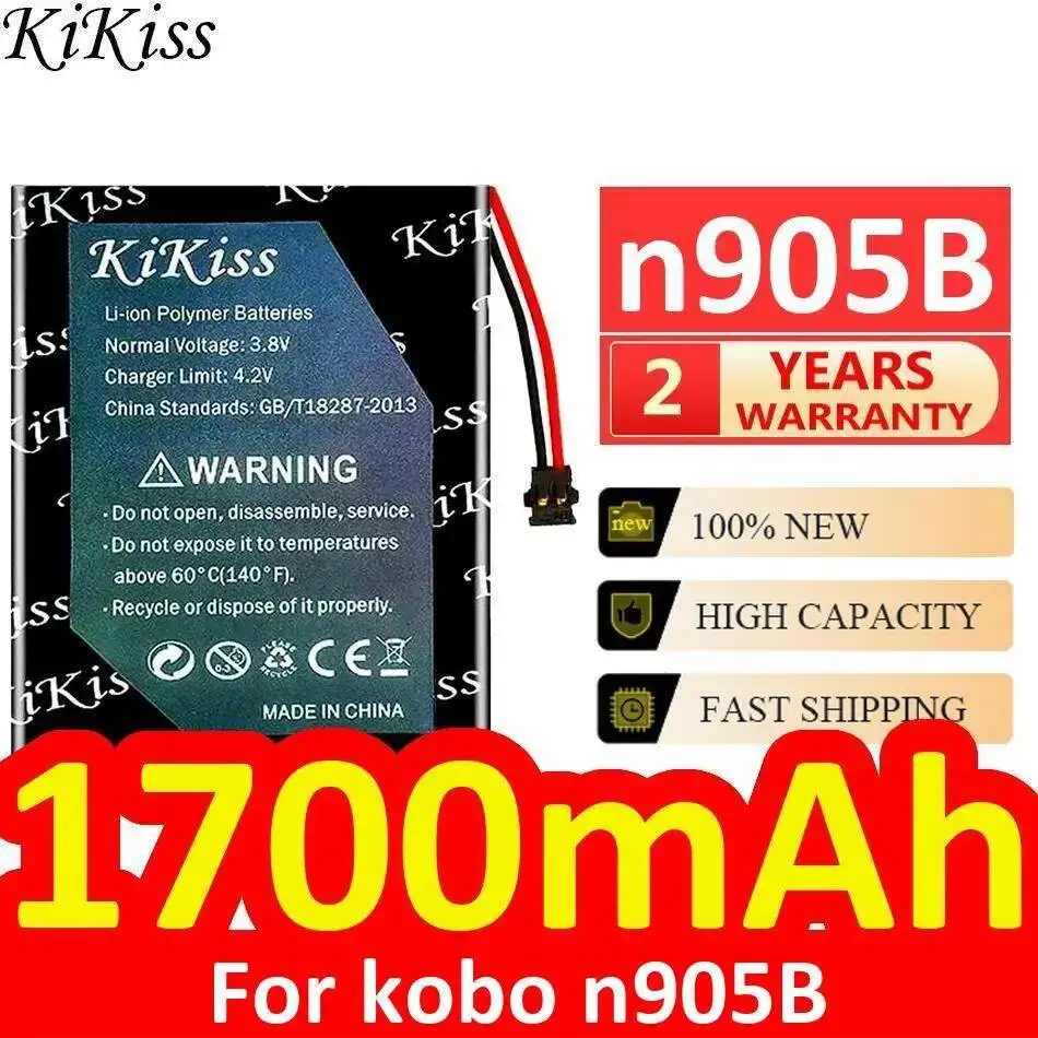 

For Kobo N905b E - Book Battery Long-Lasting Performance 1700Mah