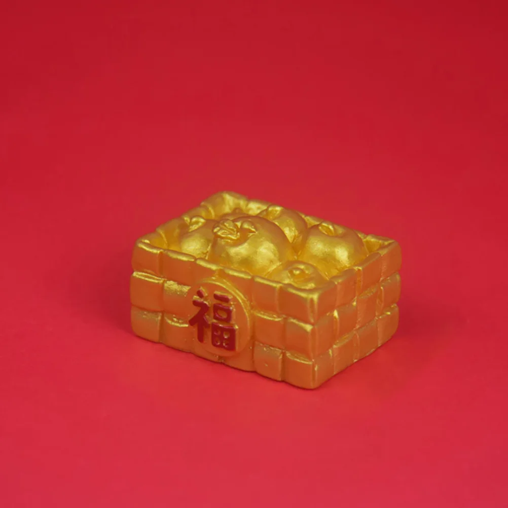 

1Set Lucky Rabbit Resin Miniature New Year Decoration Desktop Bonsai Easter Mini Animal Mascot Luck Ornament Rabbit Figurine