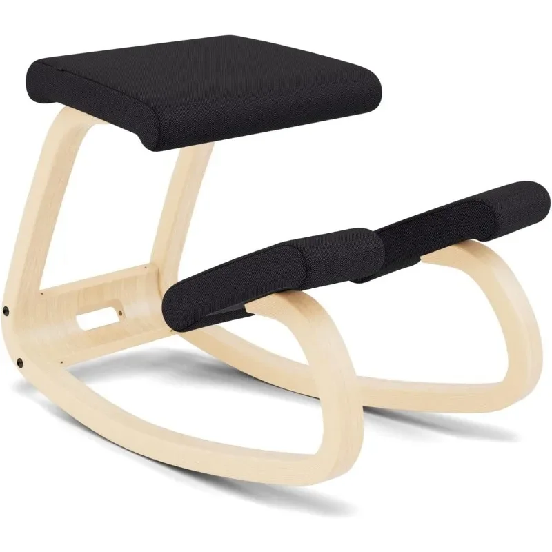 Variable Balans, Original Kneeling Chair, Ergonomic Office Chair, Designed by Peter Opsvik Black