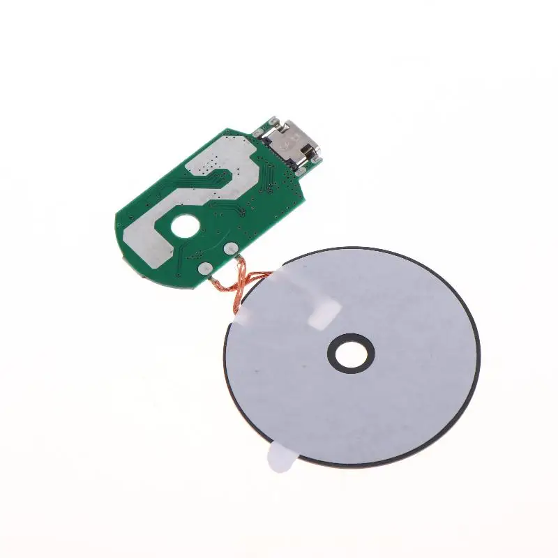 New New 1Pcs Standard Wireless Charging TYPE-C MICRO-USB 5V 9V 15W Wireless Charger Module Transmitter PCBA Circuit Board Coil