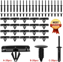 A/B/C ассортимент зажимов для формирования крыльев и рокеров 6506007-AA 6030441 68039280-AA 6503598 для Jeep Wrangler Chrysler Ford GMC