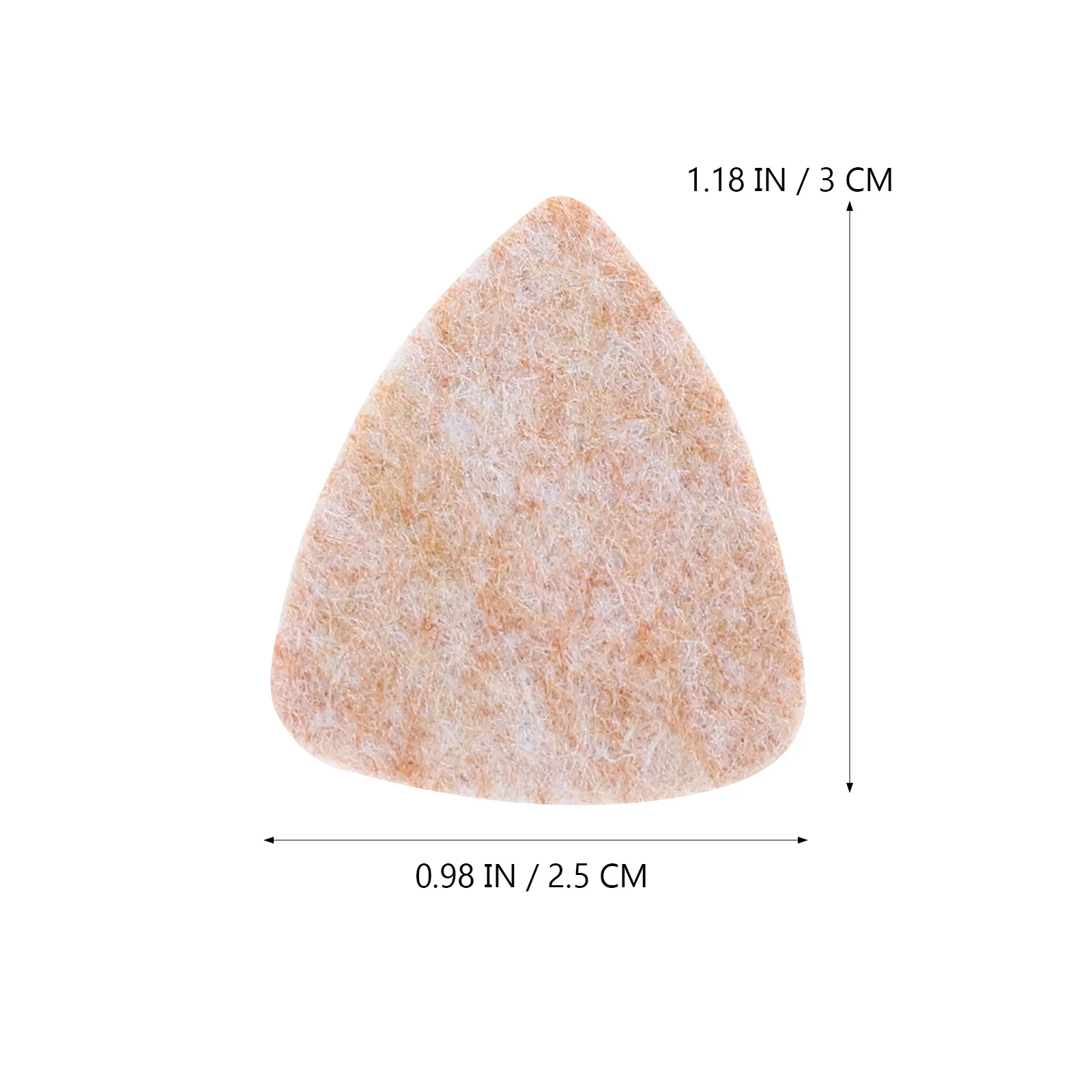 

20 Felt Pick Ukulele Accessories Guitar Picks Electric Plectrums for