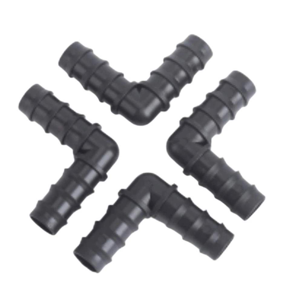 Garden Tube Joiner Inline Barb Fitting Weather Resistant Design Leak Proof Structure Easy Installation Precise Angle Formation