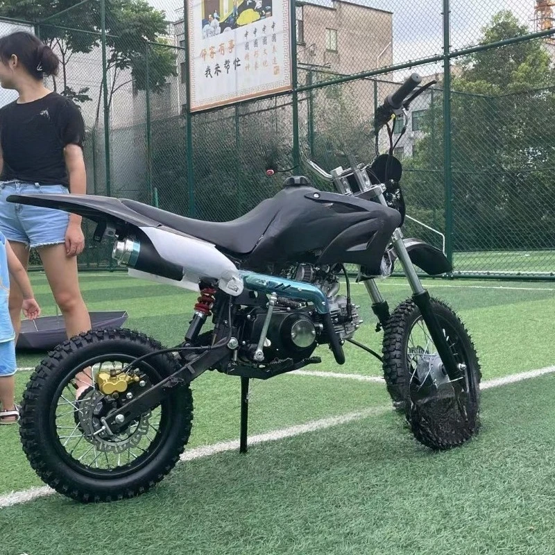 

two wheeled off-road motorcycle 125cc mini fuel powered vehicle