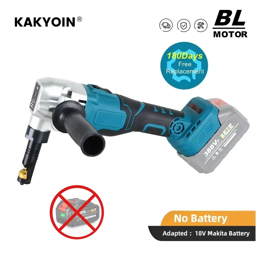 For Makita 18V Battery Brushless Cordless Electric Impact Scissors Nibbler Tool Metal Stainless Steel Shear Cutter Scissors
