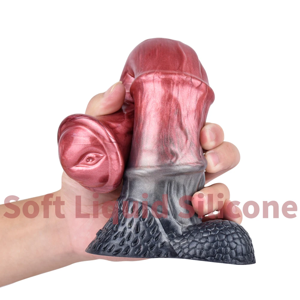 YOCY Horse Dildo Realistic Fantasy Monster Cock Silicone Fake Animal Penis Sex Toy Squirting For Women Ejaculating Toy For Adult