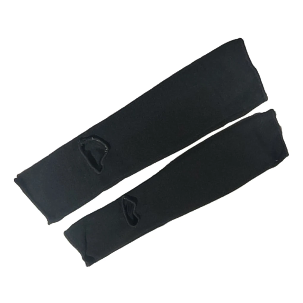 1 Pair Shin Instep Guards MMA Supplies Training Protection Elastic Protector Blue and M