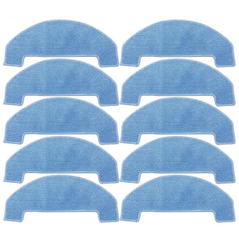 Набор тканевых подушечек для швабры, многоразовые плоские, для сухой и влажной швабры, синие чистящие подушечки, подушечки для швабры для робота-пылесоса Ultenic D10, детали для пылесоса, РАСПРОДАЖА